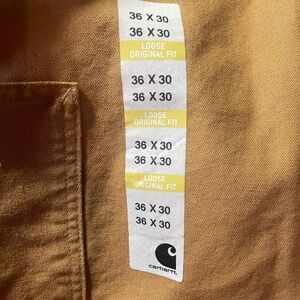 Carhartt Loose Original Fit Pants - Tan NWT